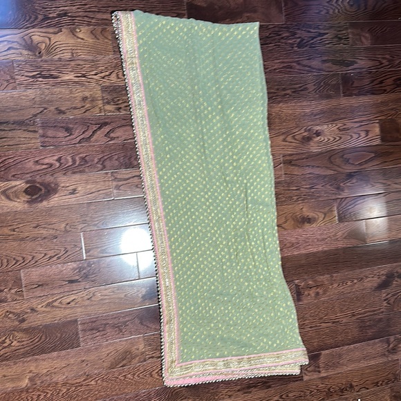 Heavy Wedding Reception Lehenga Indian Dress - Picture 7 of 11